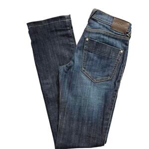 Joop Jeans Rea Women’s Sz 26/34(33)Straight Leg Dark Wash Modern Designer **flaw